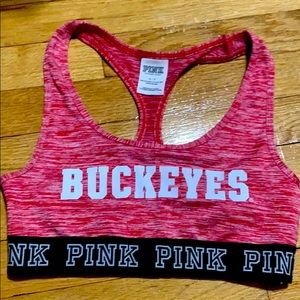 OHIO STATE BUCKEYES VICTORIAS SECRET SPORTS BRA